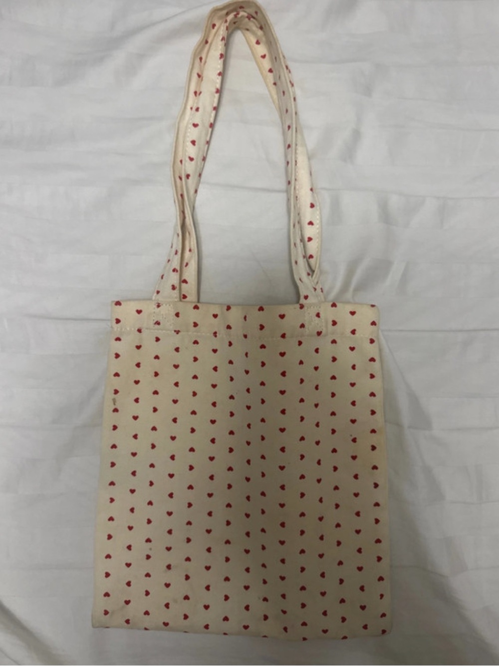 RARE Heart Print Tote Bag from Brandy Melville